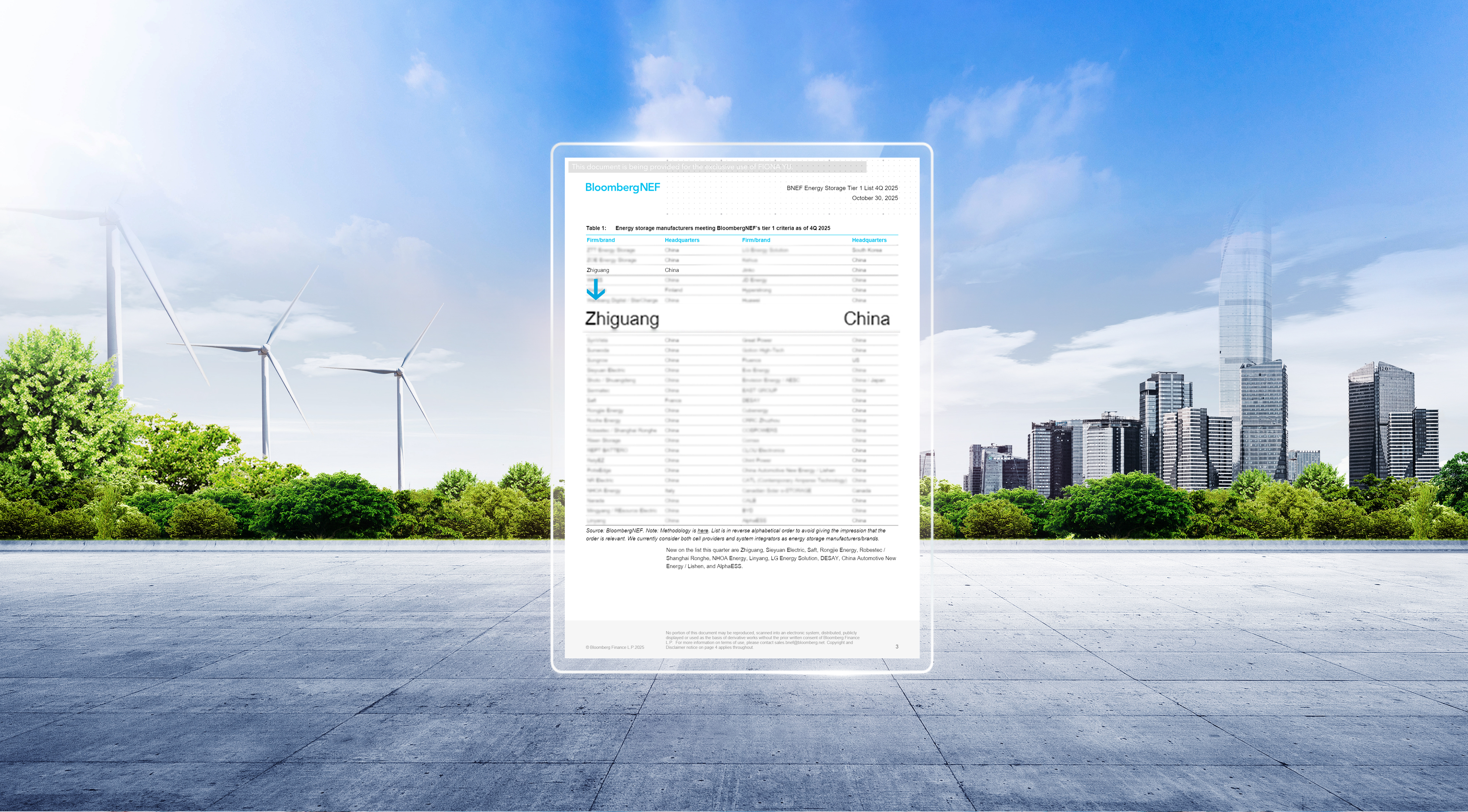 國際競爭力獲權威認證!智光電氣入選BNEF2025 Q4全球儲能Tier 1 榜單